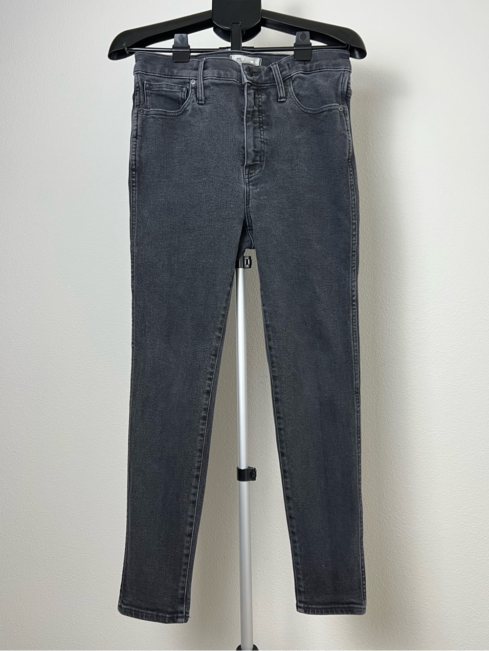 Madewell Women's Skinny Jeans in Washed Black